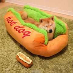 Hot Dog Shape Pet Bed